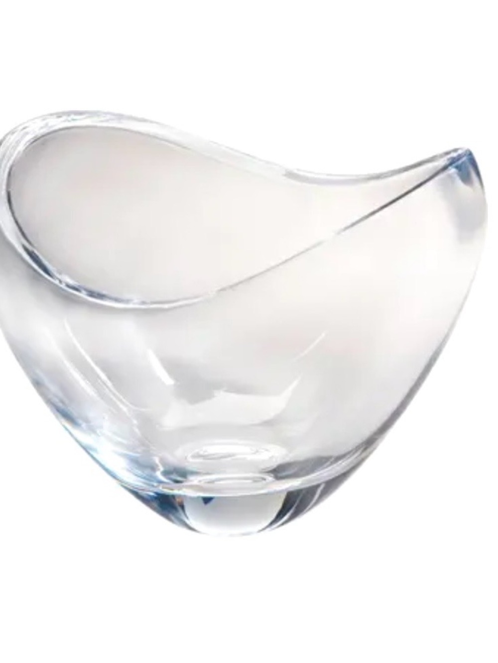 Nambe 5114 Butterfly Crystal Bowl Large